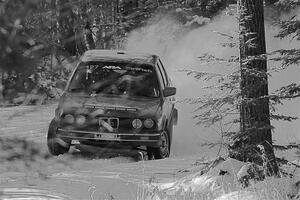 Levi Johnson / Josh Nykanen BMW 325e on SS1.