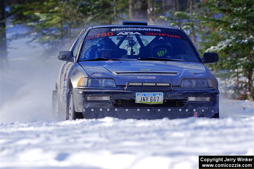 Nick Lyle / Kevin Dobrowolski Honda Civic Si on SS1.