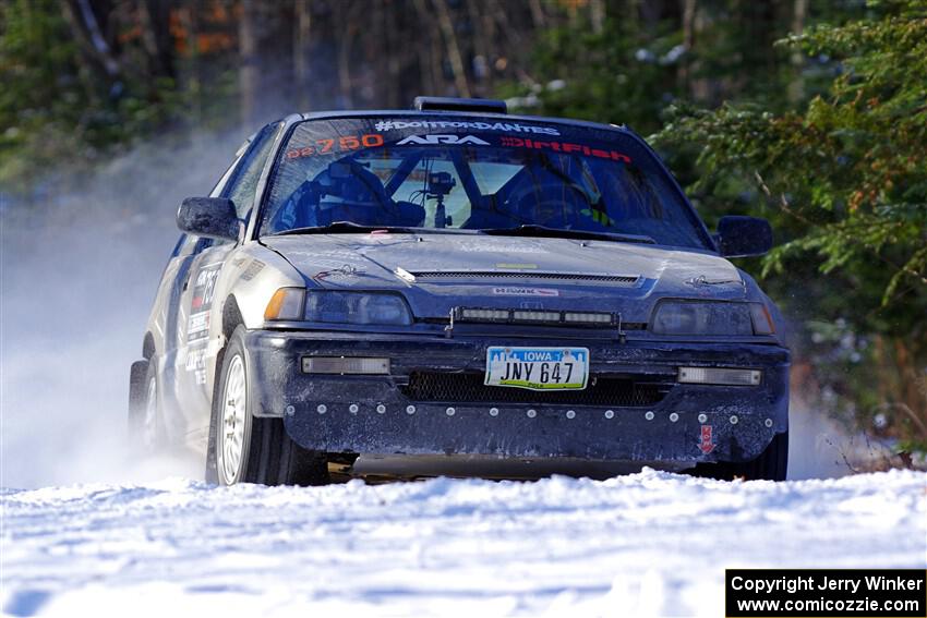 Nick Lyle / Kevin Dobrowolski Honda Civic Si on SS1.