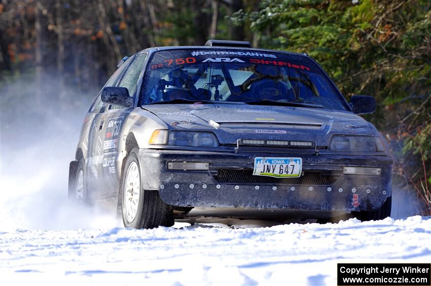 Nick Lyle / Kevin Dobrowolski Honda Civic Si on SS1.