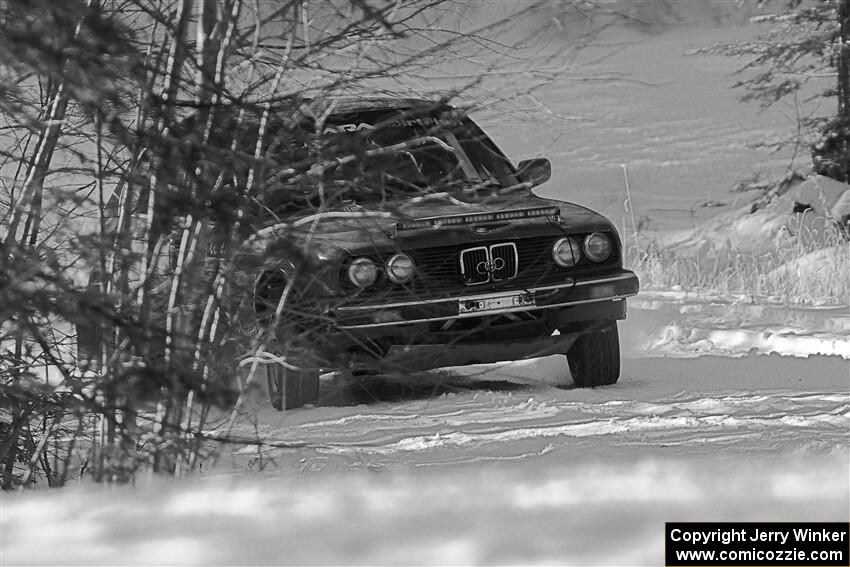 Levi Johnson / Josh Nykanen BMW 325e on SS1.