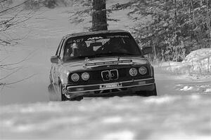 Levi Johnson / Josh Nykanen BMW 325e on SS1.