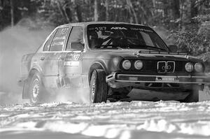 Levi Johnson / Josh Nykanen BMW 325e on SS1.