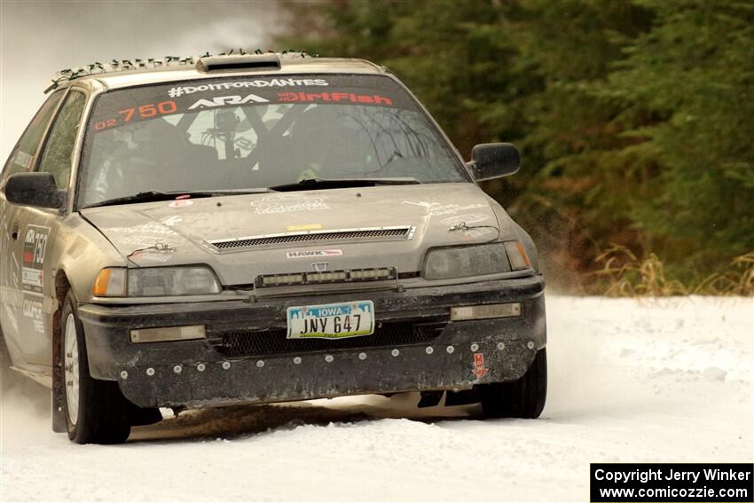Nick Lyle / Kevin Dobrowolski Honda Civic Si on SS3.