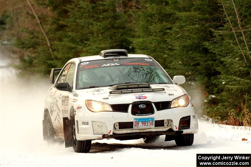 Pete Schaefer / Zack Goldstein Subaru Impreza 2.5i on SS3.
