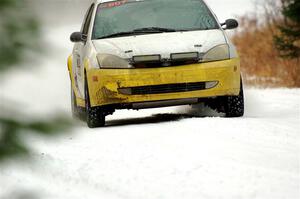 Drake Willis / Shelby Sangren Ford Focus on SS3.