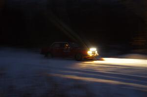 Levi Johnson / Josh Nykanen BMW 325e on SS4.