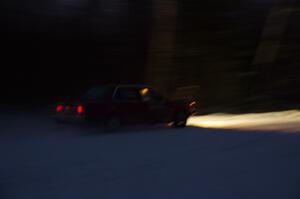 Levi Johnson / Josh Nykanen BMW 325e on SS4.