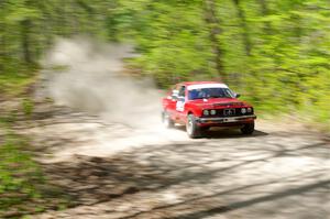 Levi Johnson / Matt Nykanen BMW 325e on SS1, Parkway I.