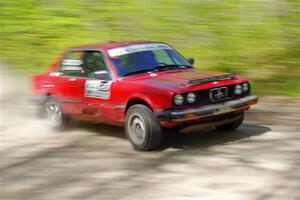 Levi Johnson / Matt Nykanen BMW 325e on SS1, Parkway I.