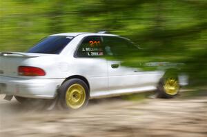 Jack Nelson / Isaac Zink Subaru Impreza on SS1, Parkway I.