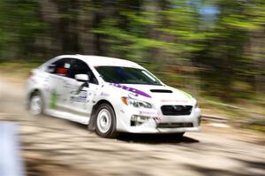 Jamey Randall / Andrew Rausch Subaru WRX on SS1, Parkway I.