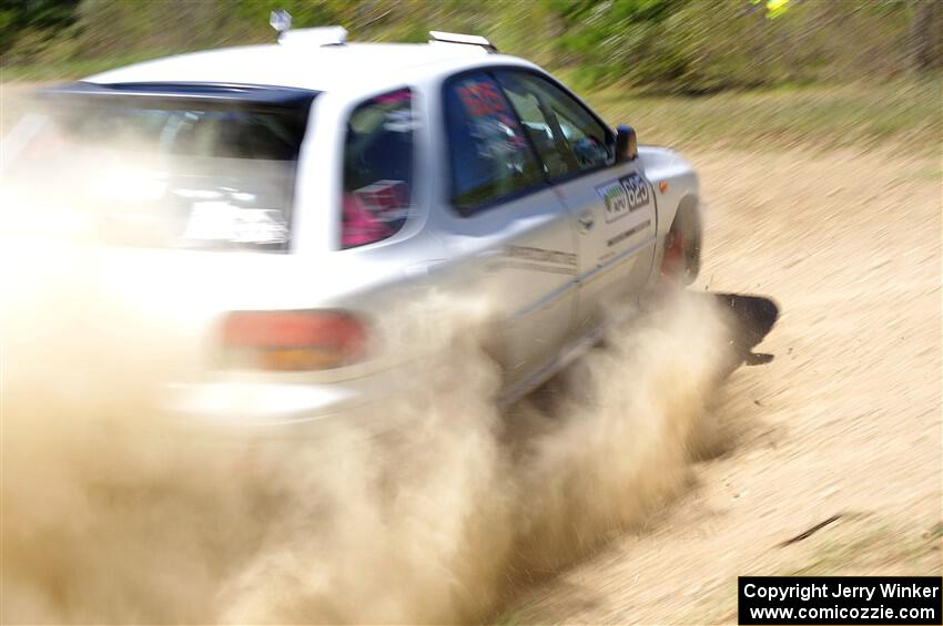 Aidan Hicks / John Hicks Subaru Impreza Wagon on SS2, Blue TraiI I.