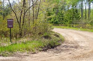 Road conditions after running SS2, Blue TraiI I.