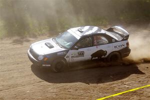 John Farrow / Peter Farrow Subaru WRX on SS4, Parkway II.