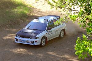 Aidan Hicks / John Hicks Subaru Impreza Wagon on SS4, Parkway II.
