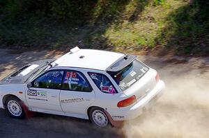 Aidan Hicks / John Hicks Subaru Impreza Wagon on SS4, Parkway II.
