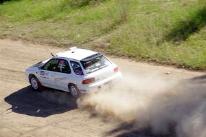 Aidan Hicks / John Hicks Subaru Impreza Wagon on SS4, Parkway II.