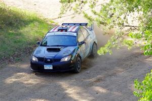 Matt James / Jackie James Subaru Impreza on SS4, Parkway II.