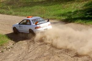Richard Donovan / Greg Donovan Subaru Impreza on SS4, Parkway II.