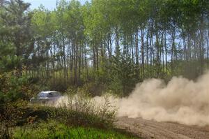 Aidan Hicks / John Hicks Subaru Impreza Wagon on SS5, Blue Trail II.