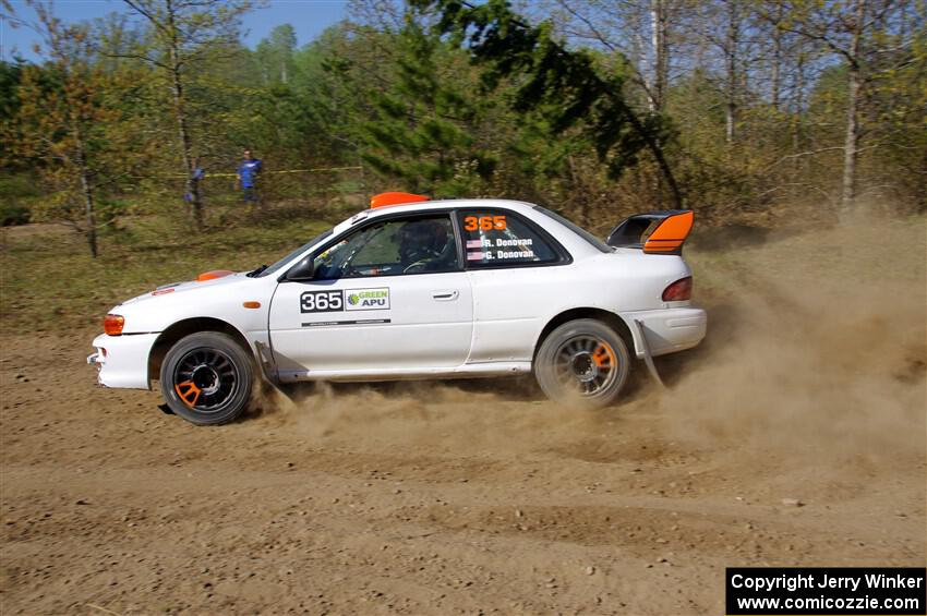 Richard Donovan / Greg Donovan Subaru Impreza on SS5, Blue Trail II.