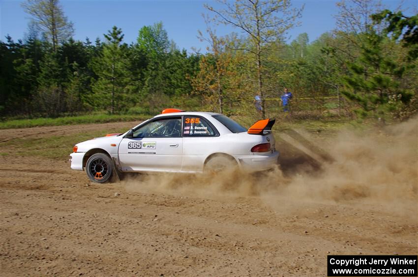 Richard Donovan / Greg Donovan Subaru Impreza on SS5, Blue Trail II.