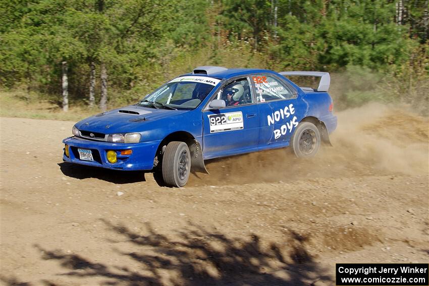 Corey Morris / Josh Nykanen Subaru Impreza on SS5, Blue Trail II.