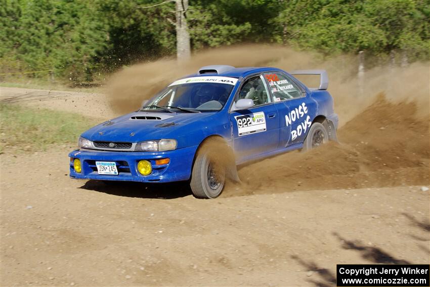 Corey Morris / Josh Nykanen Subaru Impreza on SS5, Blue Trail II.