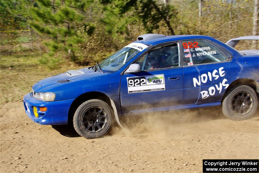 Corey Morris / Josh Nykanen Subaru Impreza on SS5, Blue Trail II.