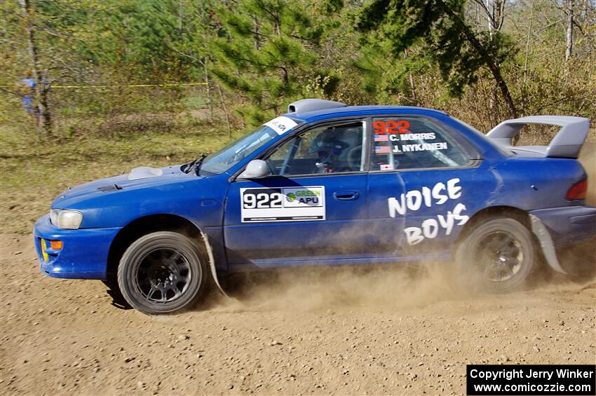 Corey Morris / Josh Nykanen Subaru Impreza on SS5, Blue Trail II.