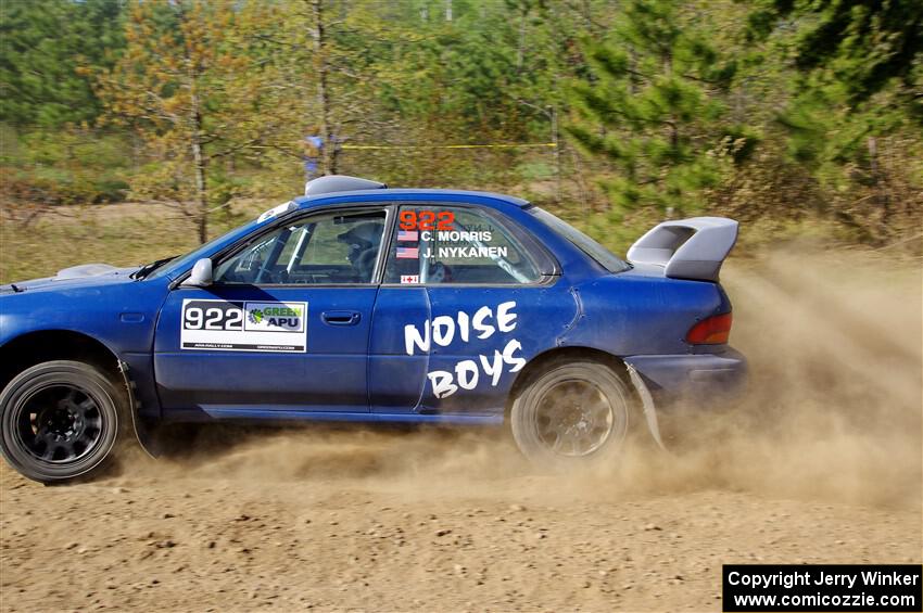 Corey Morris / Josh Nykanen Subaru Impreza on SS5, Blue Trail II.
