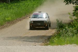 Mark Rokus / Mike Van Alphen VW GTI on SS1, Camp 3 North.