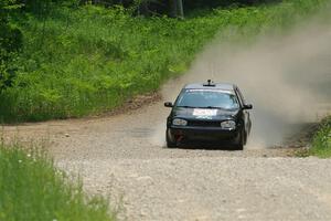 Chase Blakely / Mike Callaway VW GTI on SS1, Camp 3 North.