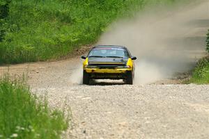 Eli Goethel / Max Sutton Mitsubishi Eclipse on SS1, Camp 3 North.