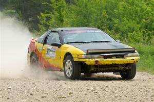 Eli Goethel / Max Sutton Mitsubishi Eclipse on SS1, Camp 3 North.