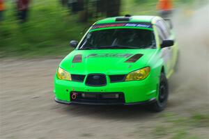 Mike Engle / Morgan Engle Subaru WRX STi on SS2, Skunk Creek.