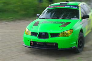 Mike Engle / Morgan Engle Subaru WRX STi on SS2, Skunk Creek.