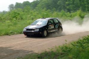 Chase Blakely / Mike Callaway VW GTI on SS2, Skunk Creek.