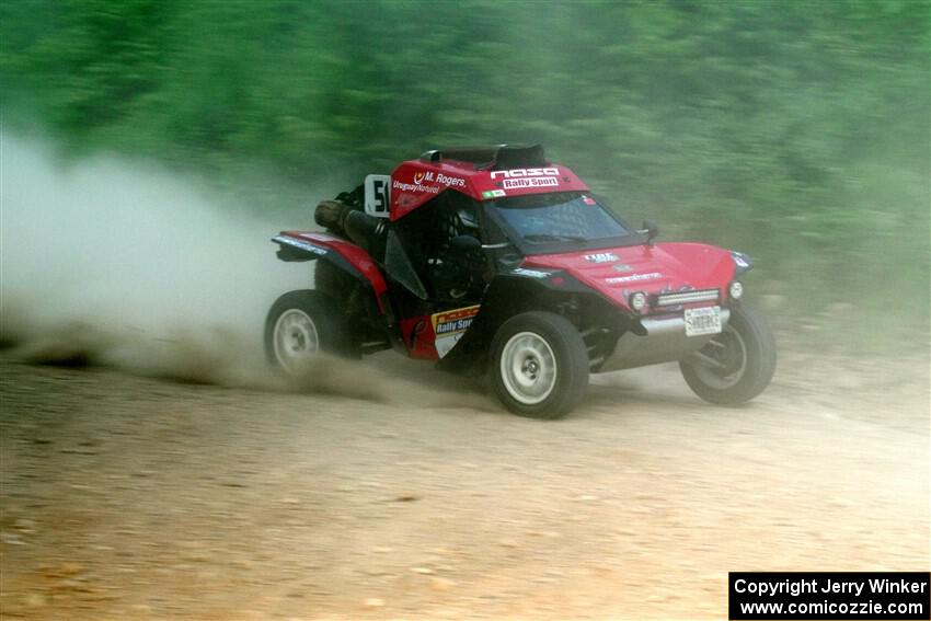 Sebastian Gomez Abero / Michelle Rogers Rage Comet R200T on SS3, Woodtick Hollow.