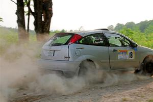 Srikanth Nayini / Otis Lee Miller Ford Focus SVT on SS5, Chainsaw Junction.