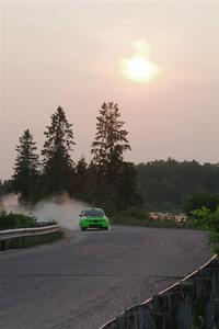 Mike Engle / Morgan Engle Subaru WRX STi on SS6, Camp 3 South.