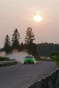 Mike Engle / Morgan Engle Subaru WRX STi on SS6, Camp 3 South.