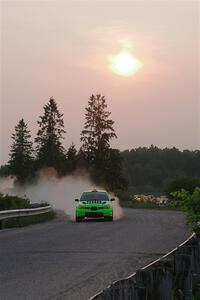 Mike Engle / Morgan Engle Subaru WRX STi on SS6, Camp 3 South.