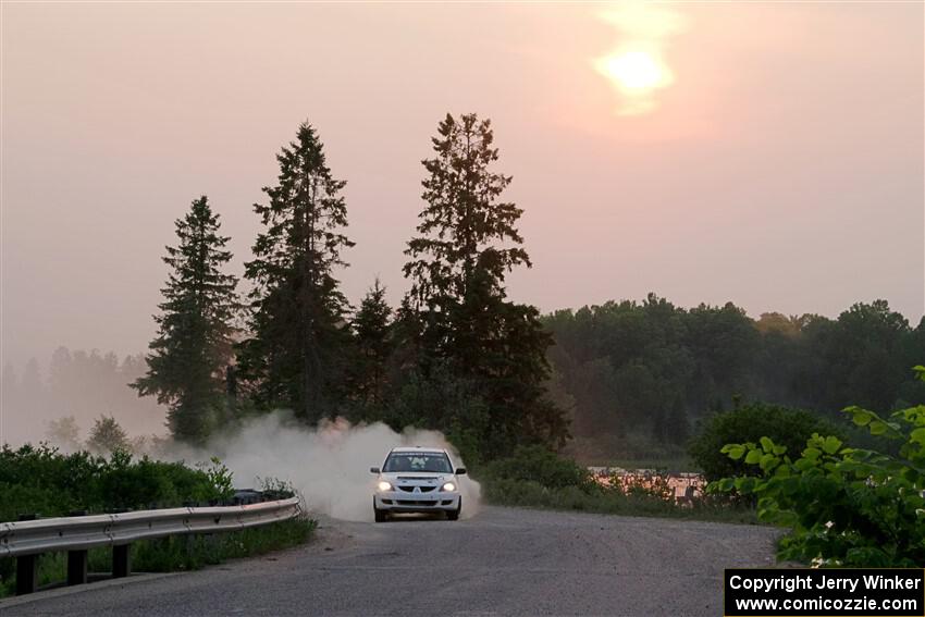 Andrew Bockheim / Salvatore LoPresti Mitsubishi Lancer on SS6, Camp 3 South.
