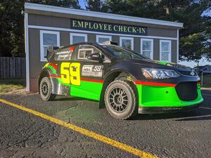 Pat Moro / Claudia Barbera-Pullen Chevy Sonic LS at Thursday evening's parc expose.