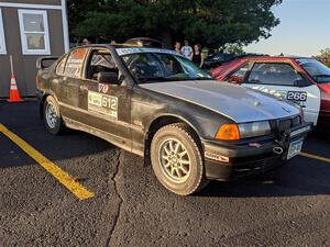 Matt Nykanen / Lars Anderson BMW 328i at Thursday evening's parc expose.