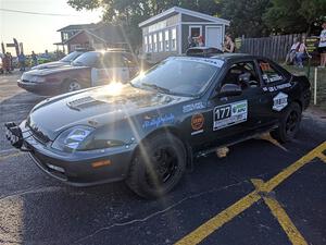 Anthony Modugno / Eric Frentress Honda Prelude at Thursday evening's parc expose.