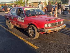 Levi Johnson / Griffin Johnson BMW 325e at Thursday evening's parc expose.