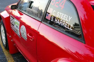 Cameron Steely / Steve Harrell Audi A1 Maxx at Thursday evening's parc expose.